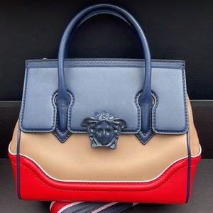🔥 🐍 Rare Color Combo Versace Palazzo Empire Bag HOT!! 🐍🔥